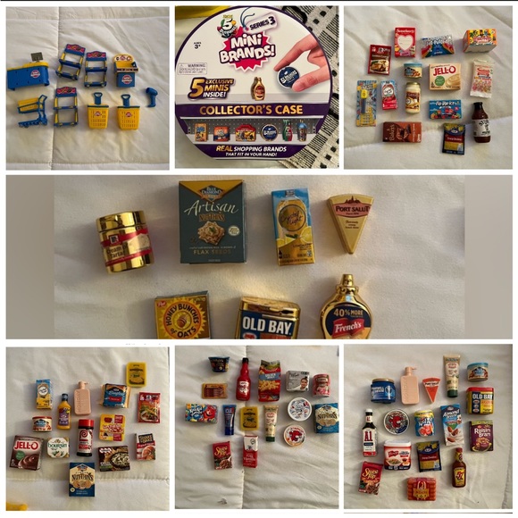 ENTIRE Mini Brands Collection *Collector’s case, metallic, gold rush* - Picture 1 of 10